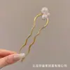 Grampo de Cabelo Multifuncional em Formato de Peixe e U Ferramenta para Penteado Novo Modelo 2025 Presilha para Coque para Mulheres em Transição de Cabelo Curto