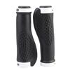 Conjunto de guidão de mountain bike clássico conjunto de guidão de bicicleta liga de alumínio conjunto de guidão com trava dupla bola de carne ergonômica conjunto de guidão 3D