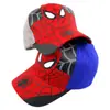 F791 Gorra de Béisbol Nueva Primavera y Otoño Sombrero de Dibujos Animados para Niños Gorra Moderna de Spider-Man Visera Sombrero de Comercio Exterior Europeo y Americano Venta al por Mayor