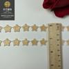 Encaje Dorado de Estrella Soluble en Agua para Bordado Accesorios Lolitalace Hecho a Mano DIY Encaje de Poliéster