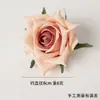 Flor de Rosa Puntiaguda Simulada Flor de Rosa Rizada para Boda Cabeza de Flor Flor Falsa Alfombra de Pasillo Flor de Seda Muro de Flores Cabeza de Flor de Rosa
