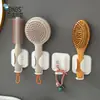Suporte para Modelador de Cachos Suporte de Parede Rack de Armazenamento para Chapinha Pente Caixa de Armazenamento para Chapinha de Cabelo Banheiro