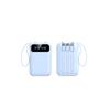 Mini Power Bank al por mayor con certificación 3C, gran capacidad de 20000 mAh, power bank portátil con cable, logo personalizado