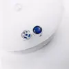 Cuentas Espaciadoras Redondas Planas Estéreo de Circonio con Chapado en Oro de 14K Plateado de Fuerte Conservación del Color Pulsera DIY Hecha a Mano Collar Cuentas Sueltas Multicolores Joyería