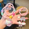 Colar Infantil Sanrio [Brilhante] Joia de Brinquedo Meninas Joia de Contas de Princesa Acessórios de Pulseira para Meninas