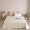 Artículos individuales para combinar~Sencilla y elegante funda de edredón de Tencel Lenzing de 60 hilos, sábana, artículo individual de verano, funda de almohada lavable, sábana bajera