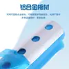 Férula de Fijación para Dedos Aleación de Aluminio Férula Universal de Fijación para Cinco Dedos Recuperación de Esguince de Dedo Cubierta Protectora de Plástico