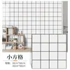 Pegatinas de pared autoadhesivas de imitación de azulejo para cocina, a prueba de aceite y manchas, papel tapiz de imitación mármol, pegatinas impermeables de cobertura para renovación de baño