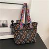 Estilo Étnico del Sudeste Asiático Tailandia Yunnan Bolsa de Tela 2024 Bolsa de Nicho para Mujer Bolso de Hombro Estilo Bohemio Bolsa de Compras