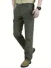 Amazon 2026 Pantalones Casuales Sueltos de Bolsillo Múltiple para Hombre, Ropa de Trabajo para Exteriores, Pantalones Largos Versátiles, Venta al por Mayor