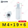Venta al por mayor del fabricante Espárrago Hexagonal de Hilo Único Acero al Carbono Galvanizado Zinc Blanco Columna de Soporte de Aislamiento Macho-Hembra Hexagonal Columna Hexagonal M3-M8