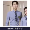 Ropa de Trabajo de Primavera y Otoño para Hombres y Mujeres, Traje de Chaleco Ktv, Chaleco de Ropa de Trabajo para Recepción de Hotel, Falda Plisada a Cuadros, Uniforme Jk