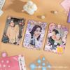 B8 Foto DIY Caça às Estrelas com Filme Filme Transparente Goka Aidou Conjunto de Cola Dura Álbum Cartão Pequeno Fotoclone Conjunto de Cartões de Estrela