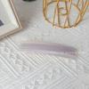 Dovii Jewelry 10,2cm Estilo Coreano Retrô Francês Feminino Presilha de Cabelo Quadrada Simples Presilha para Rabo de Cavalo Presilha Superior