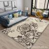 Alfombra Nuevo Estilo Chino Dormitorio Tienda Completa Habitación Entrada Manta Felpudo Alfombra de Piso Felpudo Pasillo Sala de Estar Manta para Mesa de Centro Hogar