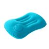 Almohada Inflable de Presión para Avión, Tren de Alta Velocidad, Viaje Largo en Coche, Cojín Lumbar, Viaje al Aire Libre, Estilo Camping, Almohada Portátil