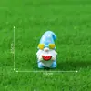 Nuevo producto transfronterizo: Figuritas de gnomos de Pascua, adorables muñecas en miniatura, decoraciones de paisajes en miniatura para manualidades, exquisitos adornos de escritorio