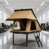 Tienda de Techo Pentagonal Triangular Plegable para Coche, para Acampada al Aire Libre, SUV, Tanque, Todoterreno, Viajes en Coche y Acampada en Coche