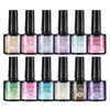 Nuevo Esmalte en Gel con Purpurina para Uñas, Color de Esmalte en Gel para Uñas, Gel para Decoración de Uñas, Exclusivamente para Ventas Transfronterizas