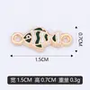 Pulsera de Colgante de Pez de Gota de Aceite Doble DIY Mezclable Colgante de Collar Accesorios de Colgante Material Venta Directa de Fábrica Transfronteriza