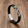 Accesorios de moda populares en Europa y América, pulseras tejidas multicapa personalizadas, soporte para venta al por mayor transfronteriza