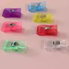 Clip de Costura Colorido Clip para Exámenes Estudiantiles Parche DIY Posicionamiento Almacenamiento Clip Pequeño Engrapado de Oficina Clip de Cola Larga