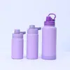 Tetera Espacial de Acero Inoxidable Dopamina Transfronteriza Termo Deportivo Simple para Exteriores Taza de Estudiante de Gran Capacidad con Asa Portátil