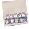Família de gatos original, notas adesivas fofas, estilo cartoon, gatos, desenhar, alunos, notas de alto valor coloridas, adesivas