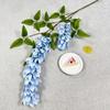 Simulação transfronteiriça pesca de flores Wutong guia de estrada de casamento linha de flores DIY flor design artificial flor fotografia decoração fundo