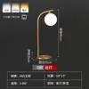 Lámpara de mesa de lectura minimalista de cobre simple de alta calidad para escritorio de estudio oficina luz de estudio decoración de lujo ligero lámpara de mesita de noche de dormitorio