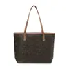 Bolsa Tote de Ombro Único Moda Casual para o Dia a Dia Estilo Coreano Nova Textura Impressa Grande Capacidade