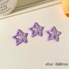 Horquilla de estrella, accesorios para el cabello de mujer, clip lateral, clip para flequillo lateral, clip de estrella de cinco puntas para bebé, linda horquilla para niños, tocado