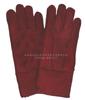 Guantes de invierno de piel con pelo al por mayor de lana real, retazo grueso cálido para amantes, esquí, montar, coche eléctrico