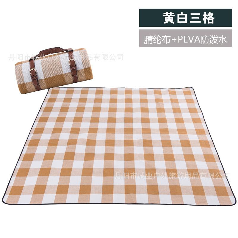 黄白格子