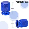 En Stock Exquisita Malla 12mm Tapa de Válvula Aleación de Aluminio Rosca Universal para Coches y Motocicletas