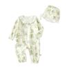 Mameluco para Bebé Niña, Bata de Algodón Puro sin Huesos para Recién Nacido para Bebé Masculino y Femenino, Ropa para Bebé, Infantil y Niño Pequeño, Traje para Gatear