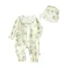 Mameluco para Bebé Niña, Bata de Algodón Puro sin Huesos para Recién Nacido para Bebé Masculino y Femenino, Ropa para Bebé, Infantil y Niño Pequeño, Traje para Gatear