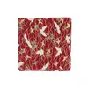Tela Furoshiki Personalizada 100% Algodón + Proceso de Estampado en Caliente Empaque/Caja de Regalo/Bufanda de Uso Múltiple Personalización OEM Según Su Diseño