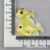 Accesorios para la Cabeza Pin BB Manualidades Niños Pegamento Cremoso Funda para Teléfono Móvil Ballena Océano Accesorios de Resina Delfín Accesorios para el Cabello Materiales Hechos a Mano