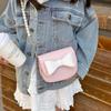 Bolso bandolera estilo extranjero con lazo para niña, estilo Chanel, exquisito, bonito y moderno, para bebé, informal.