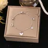 Nova Pulseira de Aço Titânio que Não Desbota, Fashion e Versátil, Popular em Transmissões ao Vivo, Joia Exclusiva de Alto Padrão para Mulheres em Ouro 18K