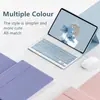 Funda Protectora con Teclado Bluetooth Adecuada para Honor Tablet X8A/V9, Estuche de Cuero con Teclado Desmontable para Honor X9Pro X9A