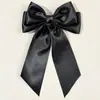 Pinza para el cabello con lazo grande de cinta elegante de moda para mujer, pinza de resorte para la parte trasera de la cabeza, todo a juego, estilo coreano, accesorios para el cabello de celebridad de internet