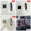 Adecuado para 26 Espejo Retrovisor Chery Icar V27, Cubiertas de Luces Antiniebla Delanteras y Traseras, Marco de Luz Trasera, Pegatinas de Modificación de ABS para Manijas de Puerta