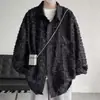 Chaqueta Cuadros Estilo Americano Holgada High Street Inspirada en Chanel para Parejas, Camisa Casual a Cuadros con Flecos de Manga Larga de Moda