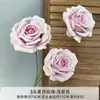 Flores de Simulación 3 Estrellas y Luna Rosas Arreglo de Boda Cascada de Rosas Decoración del Hogar Paisaje Flor Falsa Jardín Monet