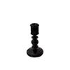 Candelabro de Vidro de Luxo Acessível Europeu Retrô Decoração de Quarto de Cabeceira Preto Adereços de Tiro Francês Móveis para Casa Feito à Mão