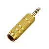 Adaptador de Audio de 6.5 a 3.5 Micrófono Teléfono Móvil Guitarra Altavoz Enchufe de Audio Convertidor de Micrófono a Auriculares