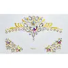 Pegatinas de Diamantes de Imitación para Maquillaje de Frente, Pegatinas de Diamantes de Imitación para Decoración de Maquillaje de Ojos, Pegatinas de Maquillaje de Diamantes de Imitación para Rostro de Fiesta y Escenario