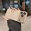 Se convierte instantáneamente en 18 ventanas grandes compatible con iPhone18PROMAX funda de teléfono magnética galvanizada película para lente Apple 16 15